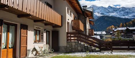 Façade de l’hébergement