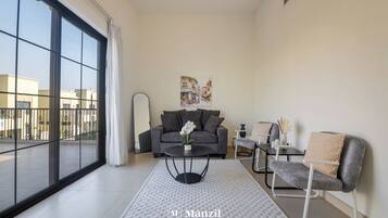 Luxury Villa, Balcony | Blackout drapes, iron/ironing board, free WiFi