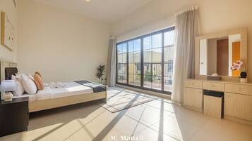 Blackout curtains, iron/ironing board, free WiFi