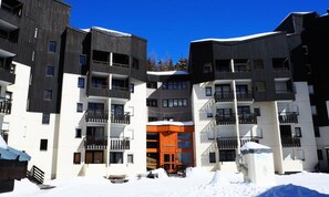 Exterior - Comfortable Studio At the Foot of the Slopes Balcony (Les Belleville)