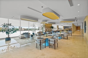 Sala de estar en el lobby