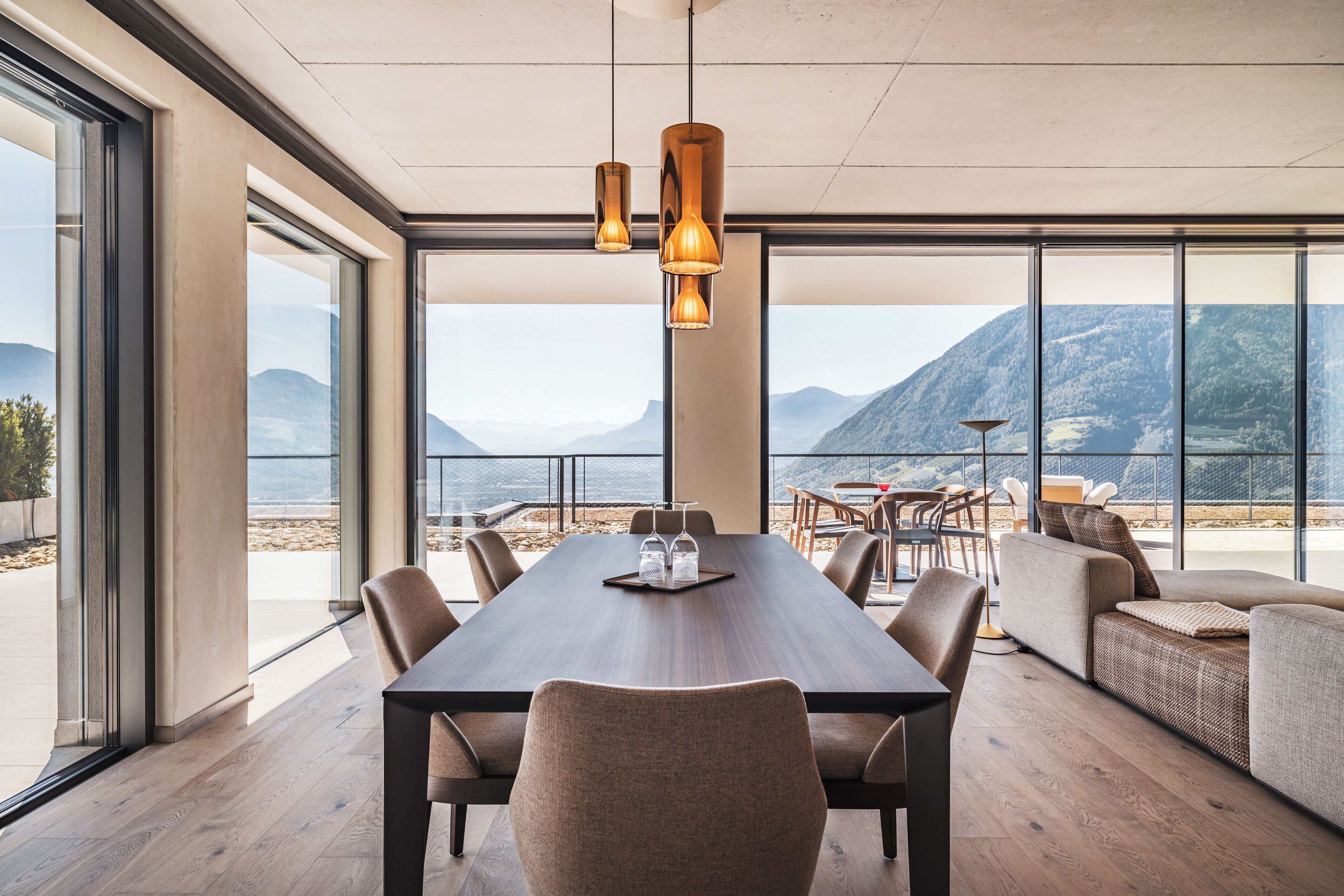 Villa Luxe, en bord de piscine | Restauration dans la chambre