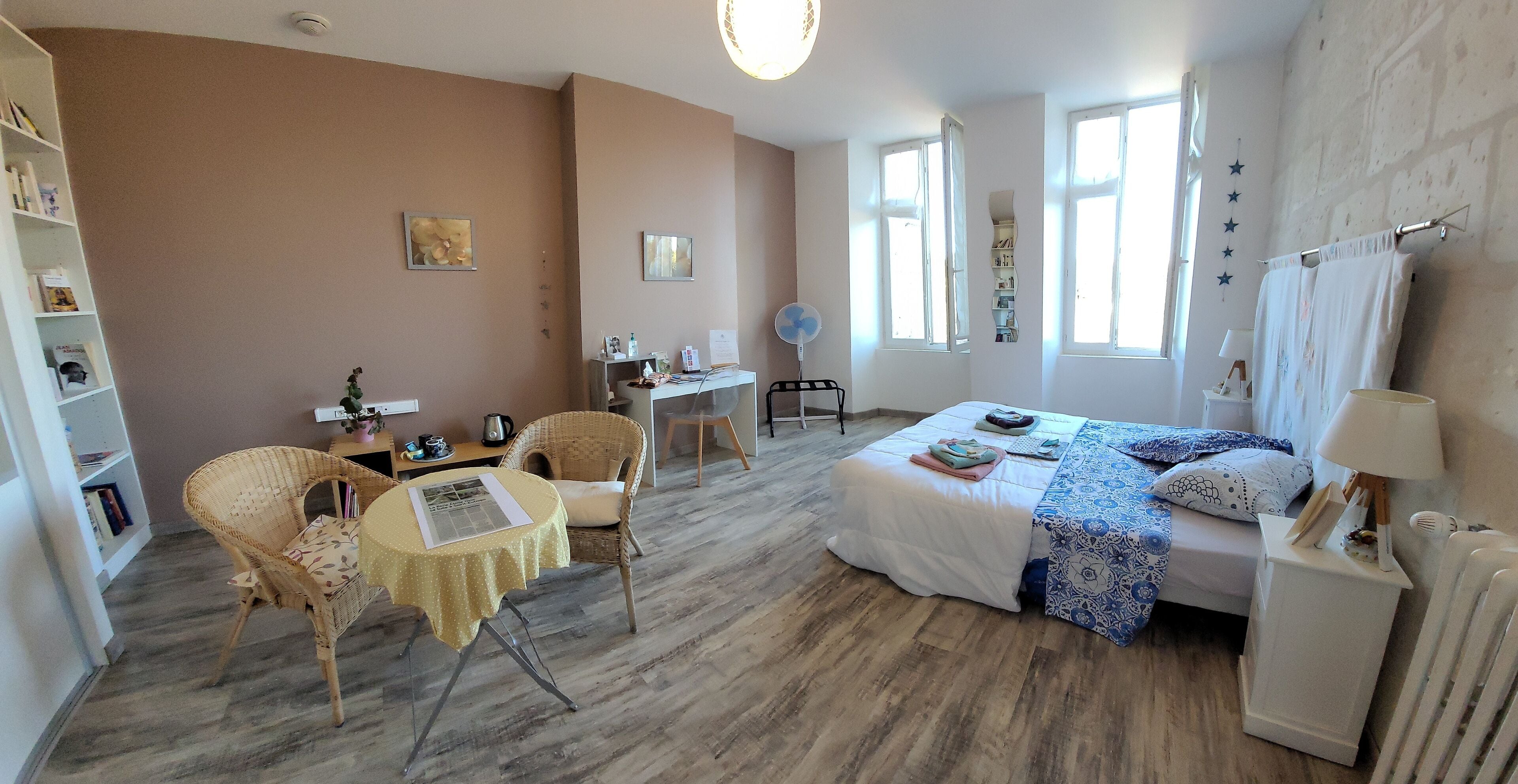 Comfort Double Room, Garden View | Iron/ironing board, free WiFi