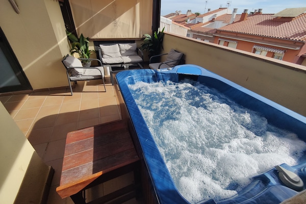 Suite, 1 tweepersoonsbed | Terras