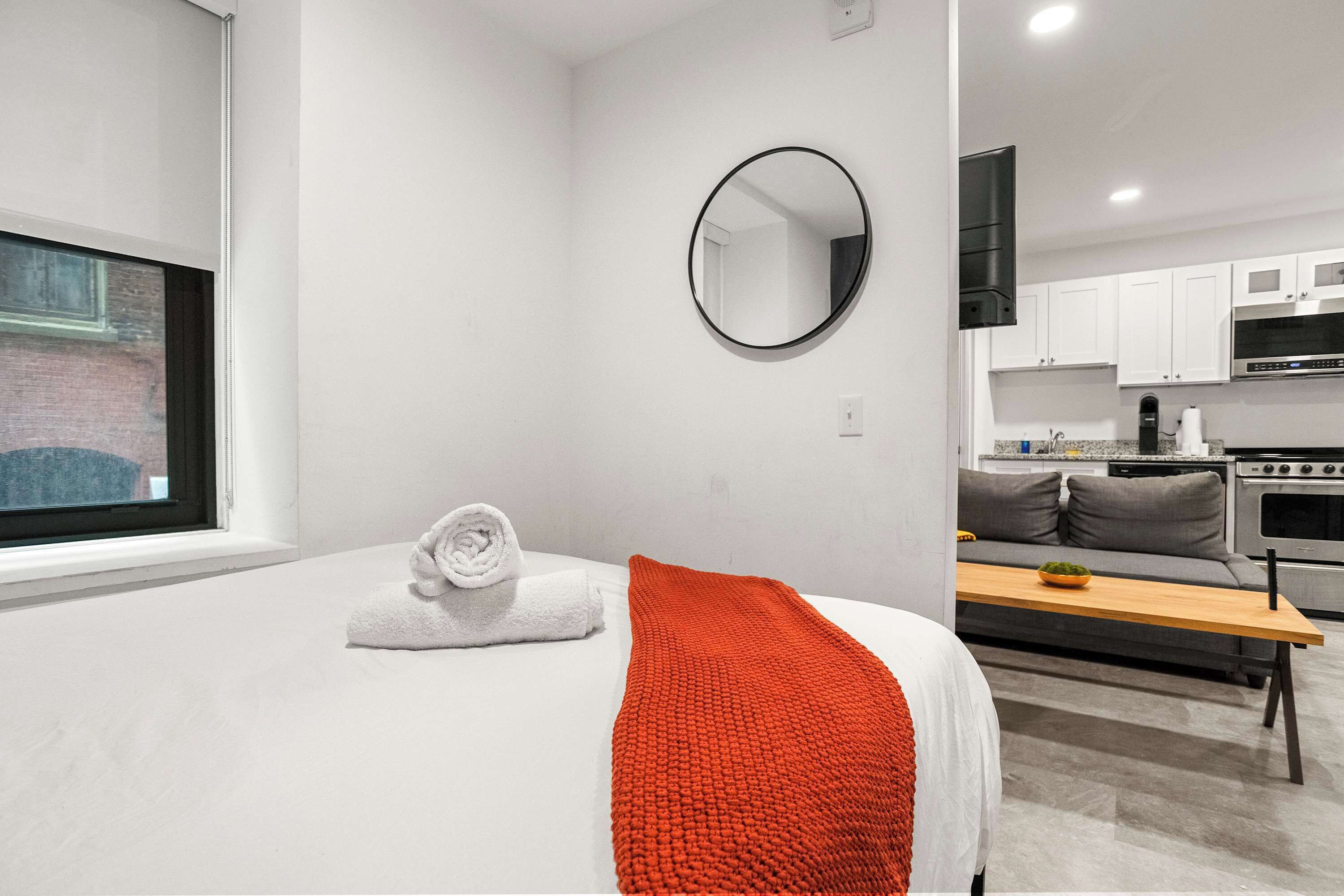 1 soverom, strykejern/-brett, wi-fi og sengetøy