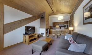 Fireplace - 3 Rooms for 6 People (Bourg-Saint-Maurice)