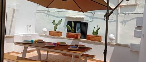 Comfort Apartment, Sea View | Terrace/patio