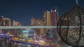 Luxury Apartment, Balcony, Marina View | Balcony view