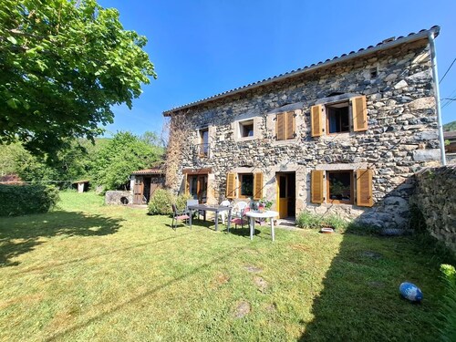 Old farmhouse in the Loire gorges