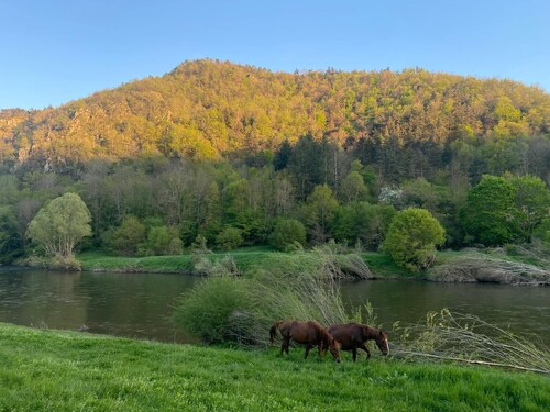 Old farmhouse in the Loire gorges