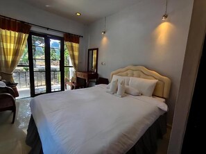 Deluxe-Haus, Gartenblick | Schreibtisch, Verdunkelungsvorhänge, schallisolierte Zimmer