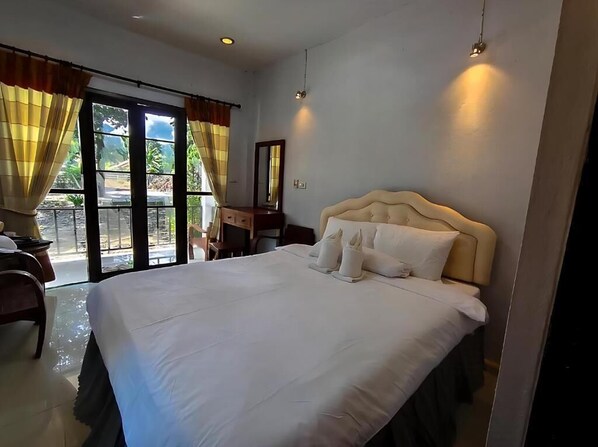 Deluxe House, Garden View | Meja, langsir/tirai gelap terus, kalis bunyi, Wi-fi percuma 