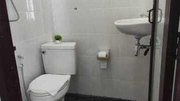 Deluxe-Haus, Gartenblick | Badezimmer | Dusche, kostenlose Toilettenartikel, Haartrockner, Handtücher