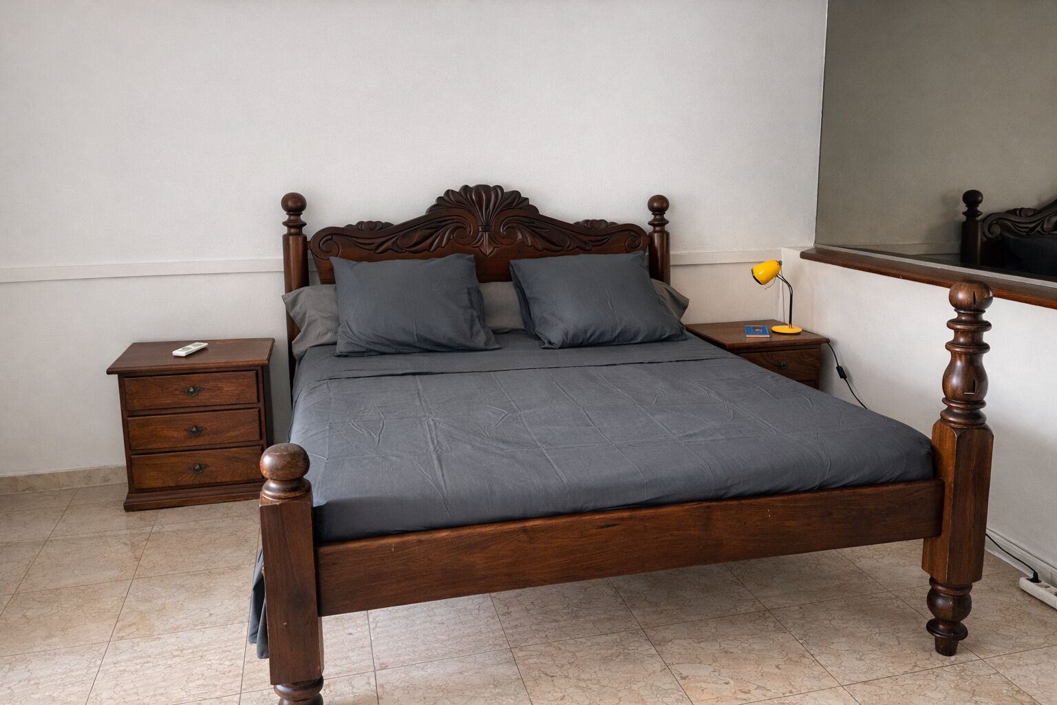 2 bedrooms, desk, free WiFi, bed sheets