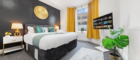 2 sovrum, strykjärn/strykbräda, wi-fi och sängkläder