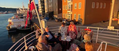 Majoituspaikan julkisivu