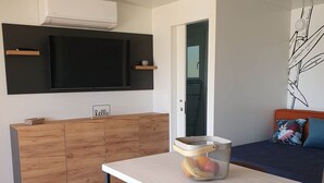 Mobile Home | Living room - Mobile Homes Karlo & Dino - Superior Two Bedroom Mobile Home (Medulin)