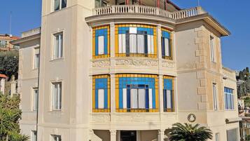 Voorkant van accommodatie