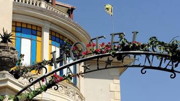 Voorkant van accommodatie