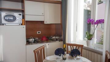 Appartement, vue mer | Coin séjour