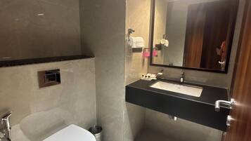 Free toiletries, towels, soap, shampoo