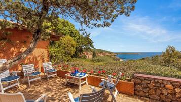 Uitzicht op het water