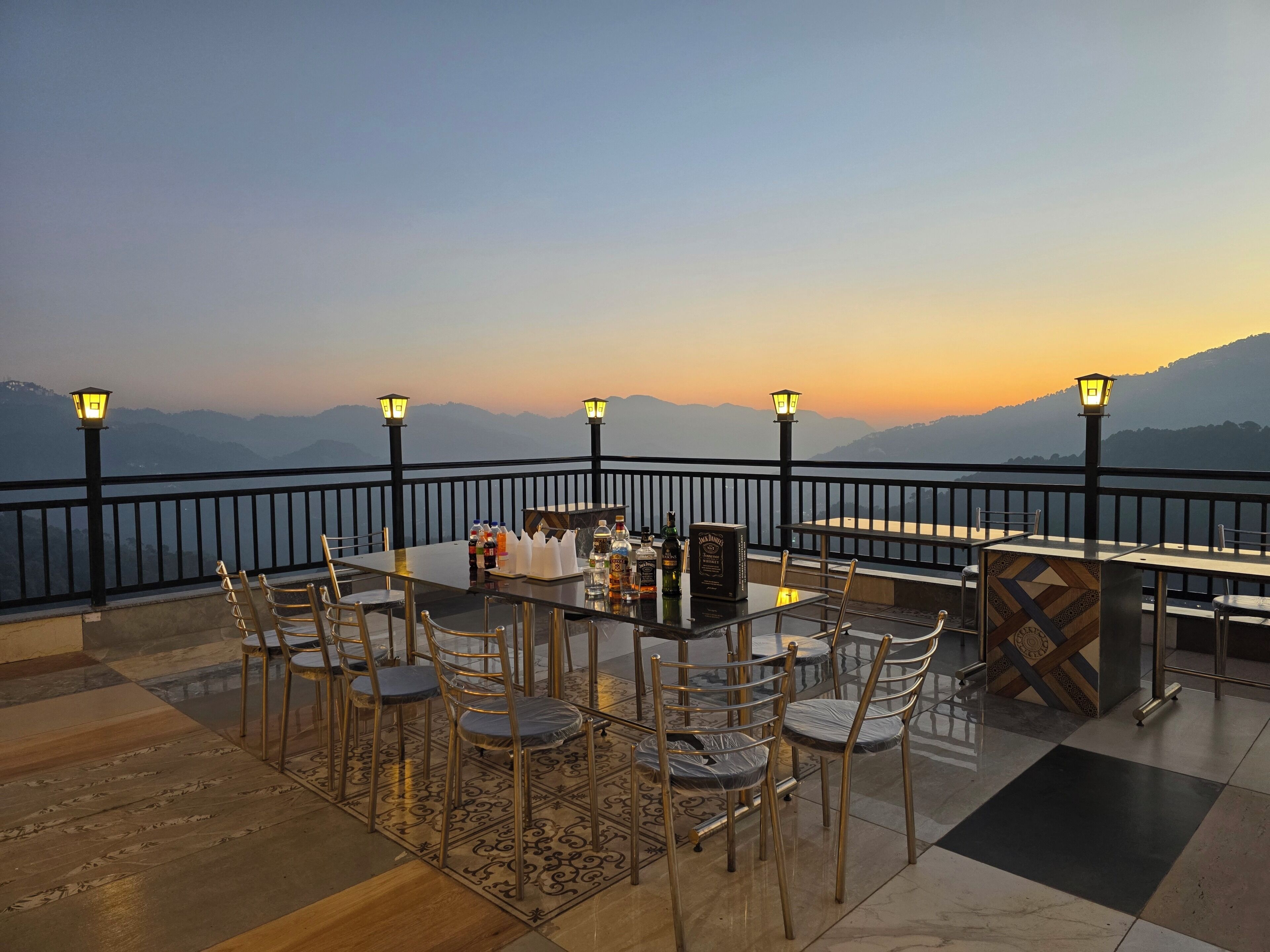 Rooftop terrace