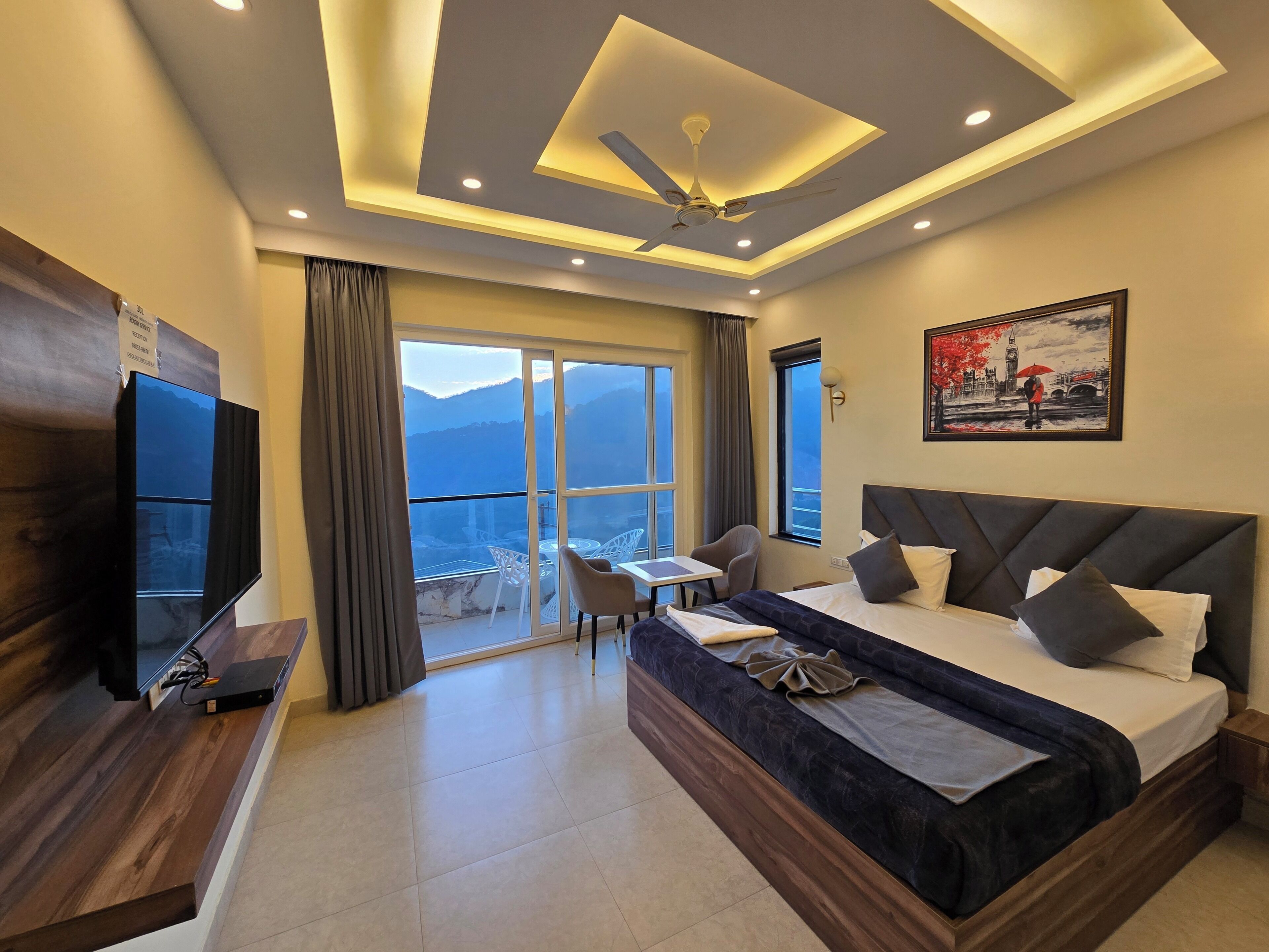 Deluxe Room, Balcony, Hill View | Free WiFi