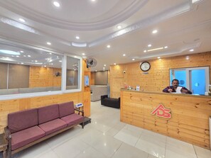 Sala de estar en el lobby