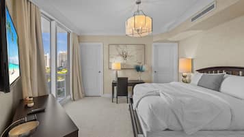 2 bedrooms, iron/ironing board, travel crib, WiFi (free)