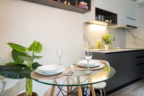 Dining - Cozy Ñuñoa Studio for 2 with Balcony Bliss (Ñuñoa)