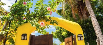 Yellow House in Icaraí de Amontada