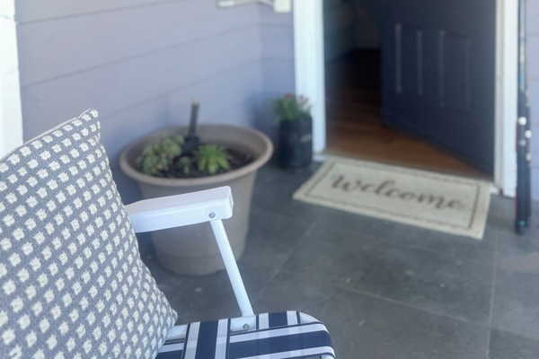 Welcome. Leave your cares at the door.