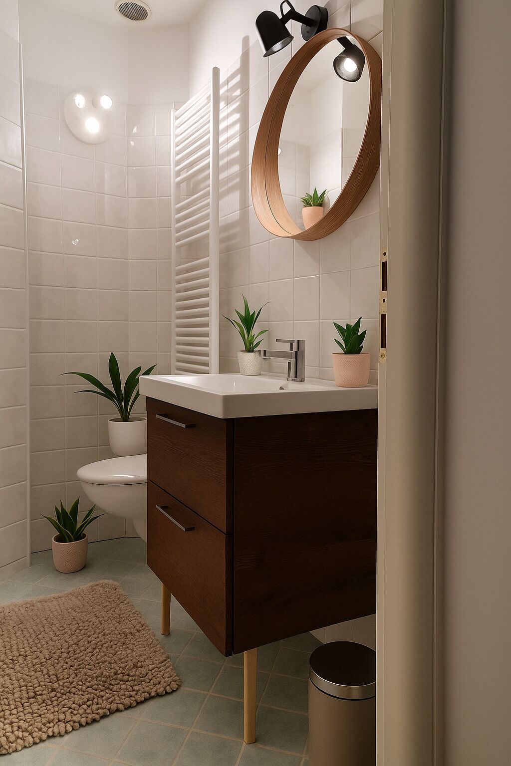 Doccia, asciugacapelli, bidet, asciugamani