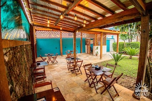 Free daily buffet breakfast  - Santa Cecília Pousada (Guarujá)