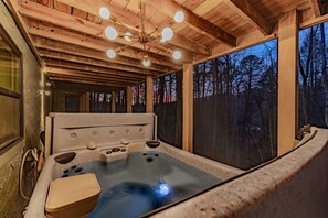 Bubbelpool inomhus