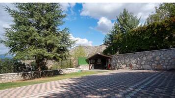 Overnatningsstedets område