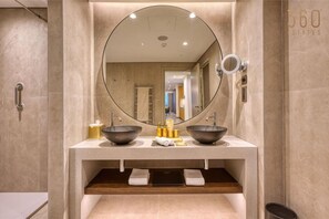 Hair dryer, towels - Peaceful Modern Studio • Terrace & Stunning Views (Rabat)