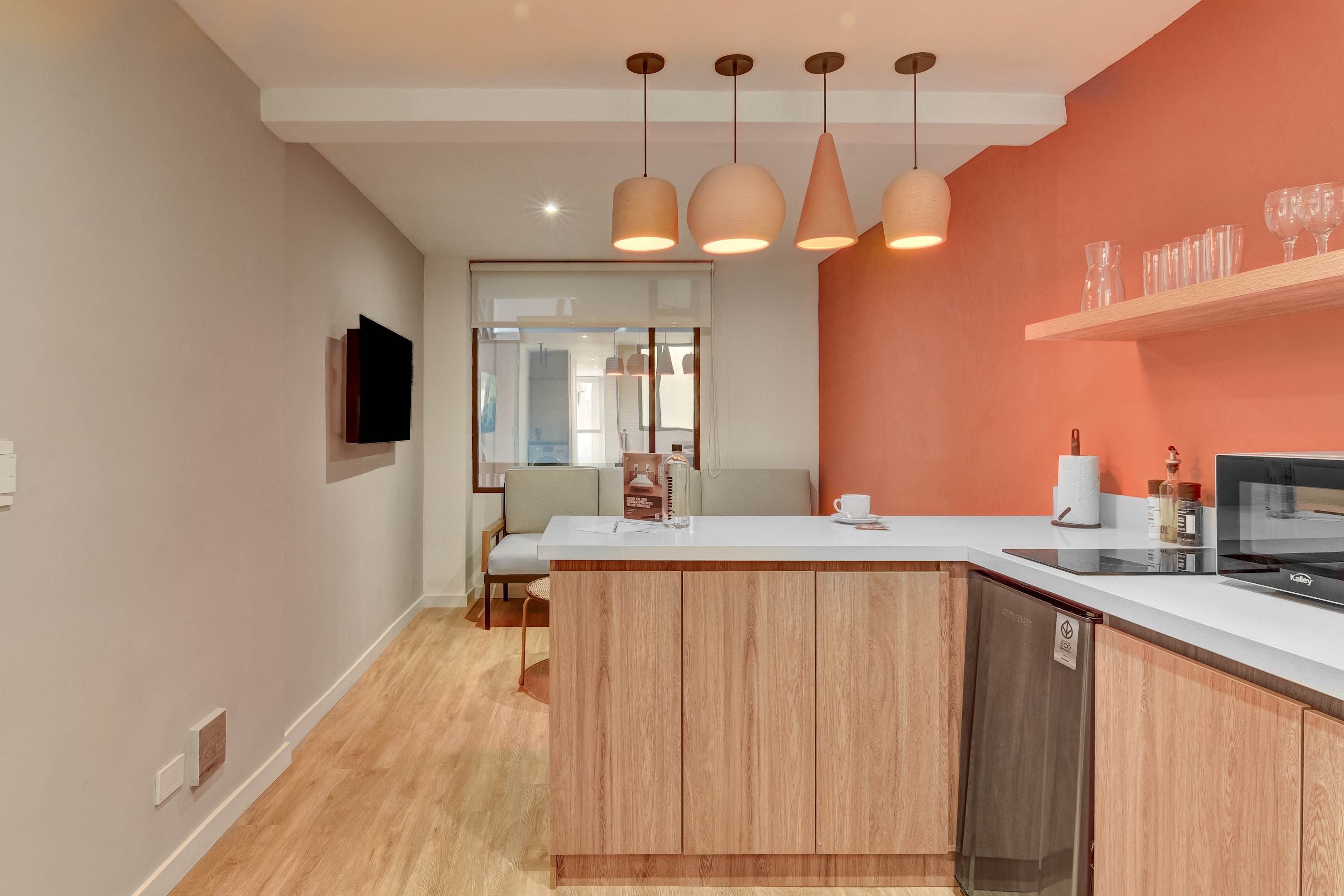 1 غرفة نوم وخدمة الإنترنت