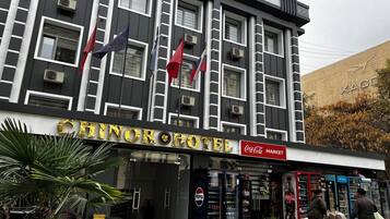 Façade de lâhĂ©bergement