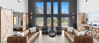 Modern Barn House | 100" Theater & Court
