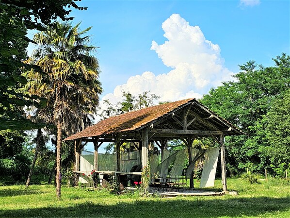 Enceinte de l’hébergement