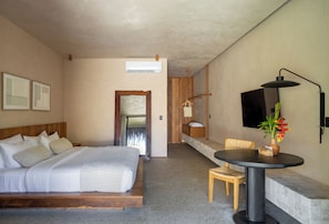 Deluxe-Bungalow, Gartenblick