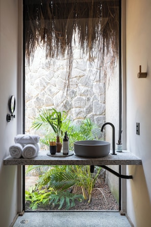 Deluxe-Bungalow, Gartenblick | Innenbereich