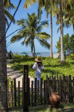 Beach nearby, white sand