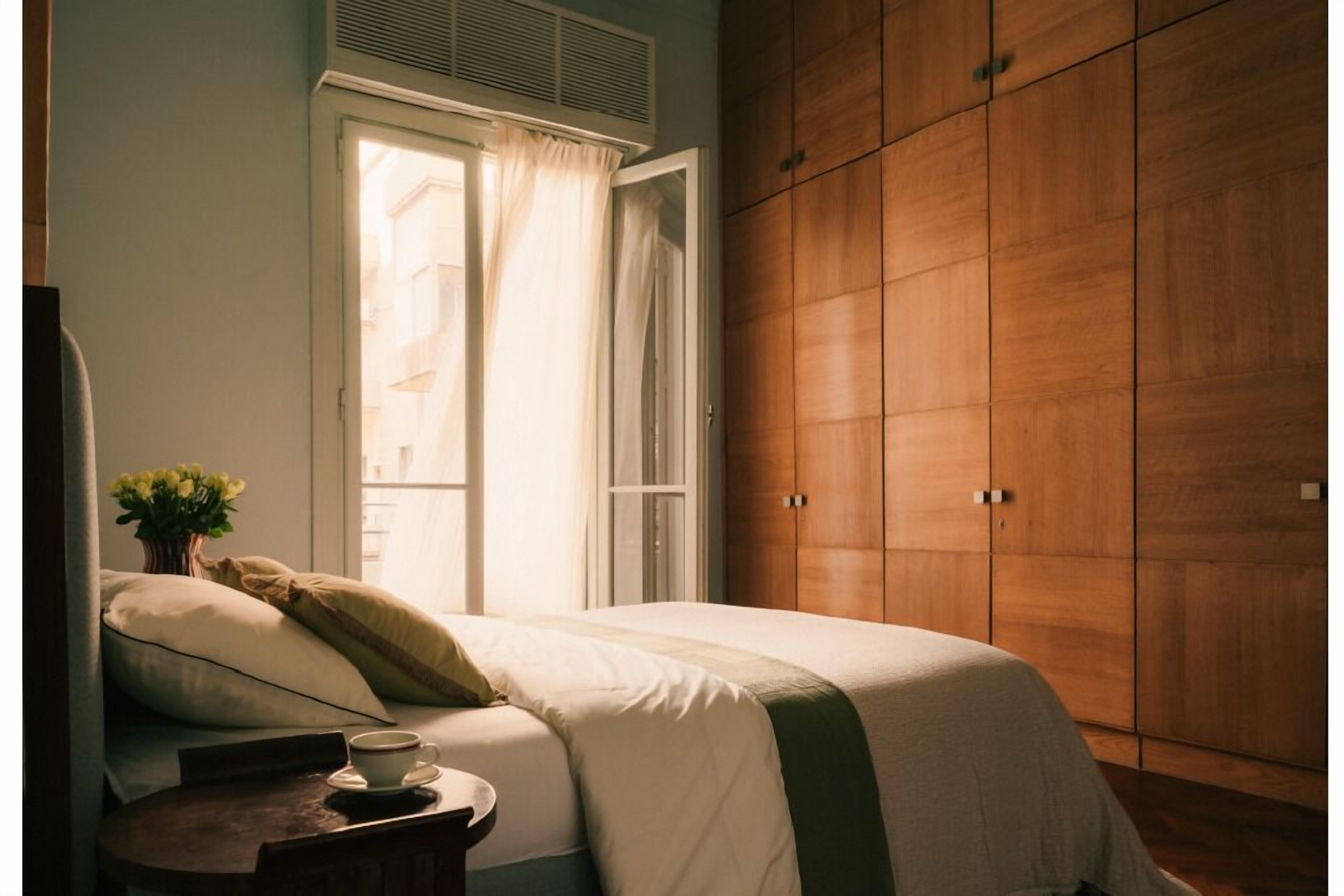 Apartment, 2 Bedrooms, Kitchenette, City View | Free WiFi, bed sheets