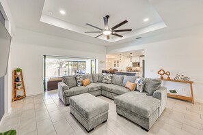 House (4 Bedrooms) | Interior - Poolside Oasis & Outdoor Kitchen: Cape Coral Home (Cape Coral)