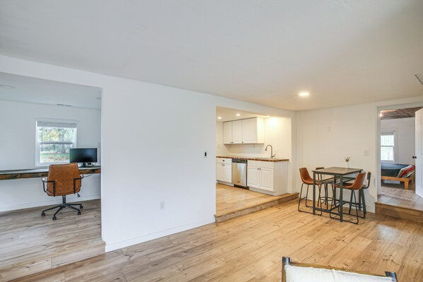 House (2 Bedrooms) | Interior - Hike, Fish & Explore: Cozy Home in Otis Orchards! (Otis Orchards-East Farms)