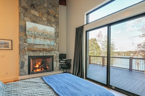 House (3 Bedrooms) | Interior - Dock + Game Room: Luxe Retreat on Rhodhiss Lake! (Connellys Springs)