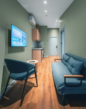 Standard Double Room, City View | In-room safe, blackout drapes, soundproofing, iron/ironing board